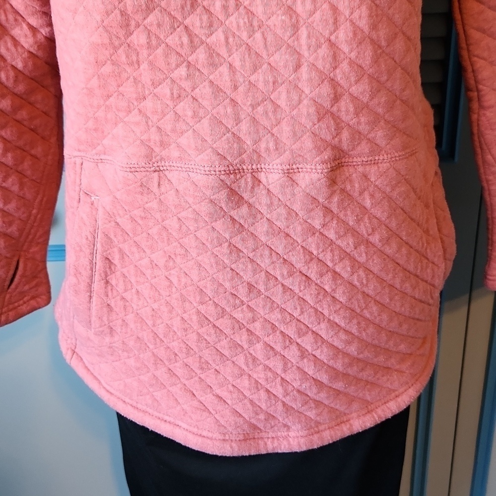 Pink Jackson Hole Quilted Sweater - Picture 4 of 12